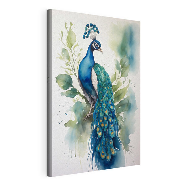 Tableaux Une aquarelle d'un paon (UGS : s38189) Tableaux Tableaux Une aquarelle d'un paon (UGS : s38189)