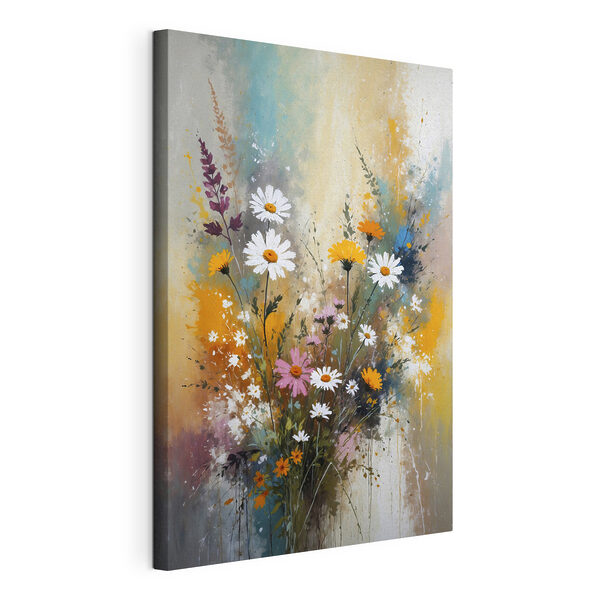 Tableaux Une peinture de fleurs et de feuilles (UGS : s38571) Tableaux Tableaux Une peinture de fleurs et de feuilles (UGS : s38571)