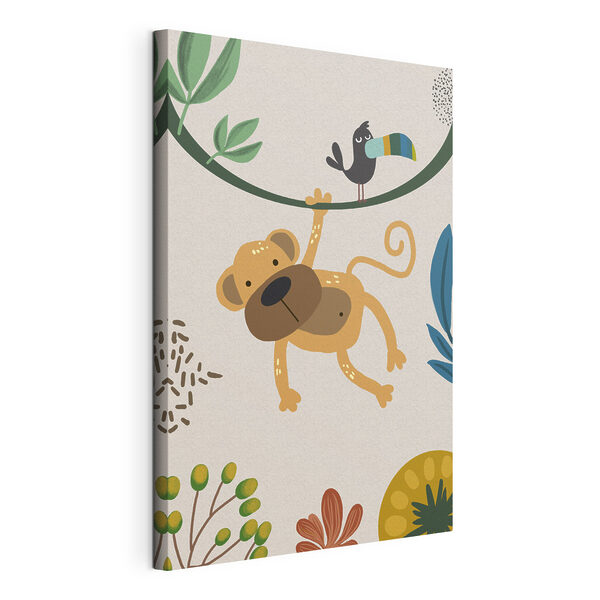 Tableaux Un singe et un oiseau sur une branche (UGS : s39094) Tableaux Tableaux Un singe et un oiseau sur une branche (UGS : s39094)