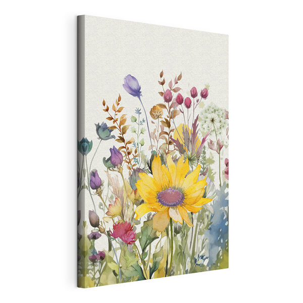 Tableaux Une aquarelle de fleurs (UGS : s39339) Tableaux Tableaux Une aquarelle de fleurs (UGS : s39339)