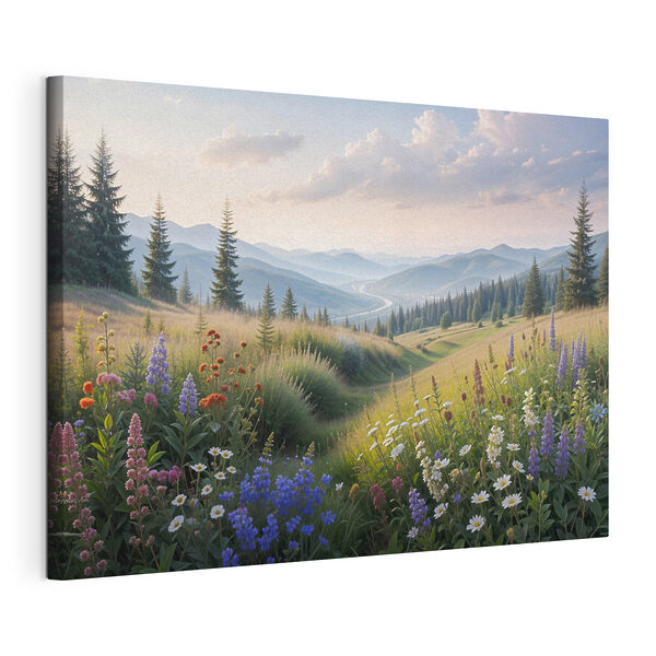 Tableaux Un champ de fleurs et d'arbres (UGS : s39382) Tableaux Tableaux Un champ de fleurs et d'arbres (UGS : s39382)