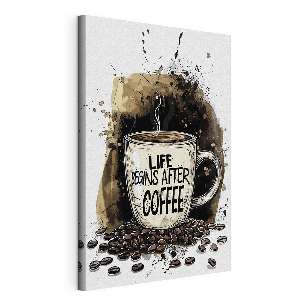 Coffee mug with a steamy liquid in it Coffee mug with a steamy liquid in it