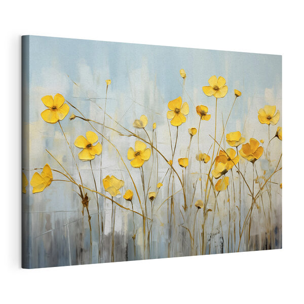 Tableaux Peinture de fleurs jaunes (UGS : s39823) Tableaux Tableaux Peinture de fleurs jaunes (UGS : s39823)