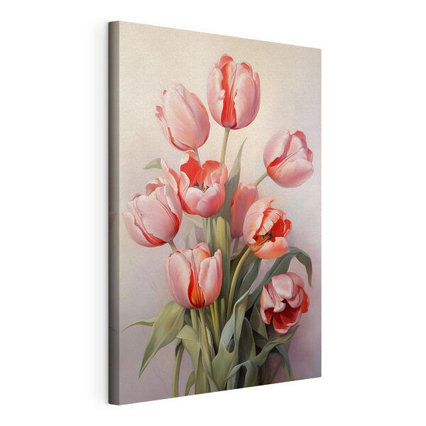 Tableaux Peinture de tulipes roses (UGS : s39832) Tableaux Tableaux Peinture de tulipes roses (UGS : s39832)