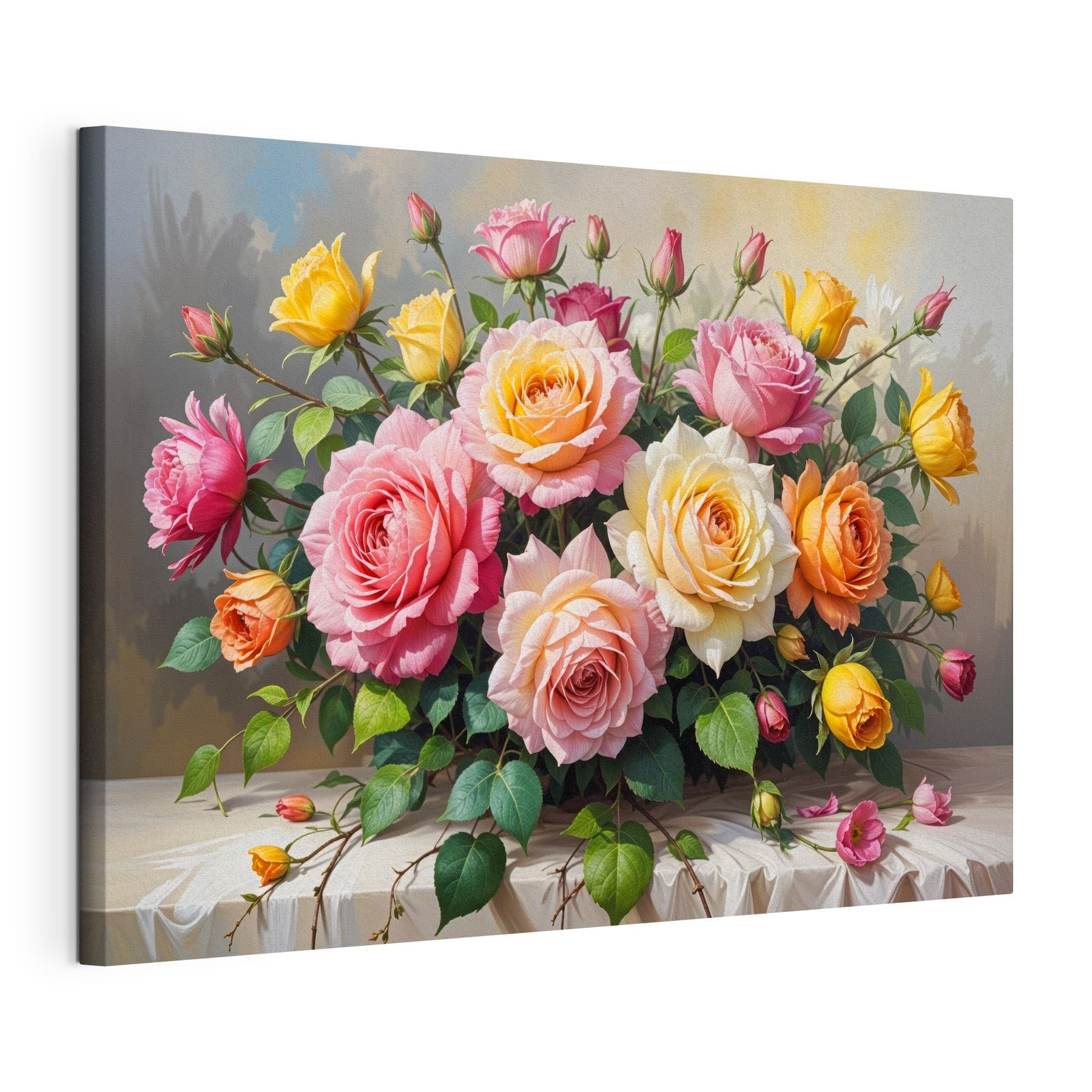 Bouquet of flowers on a table