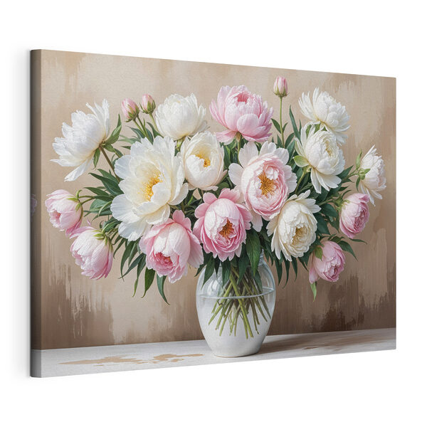 Vase de fleurs sur une table Tableaux Vase de fleurs sur une table