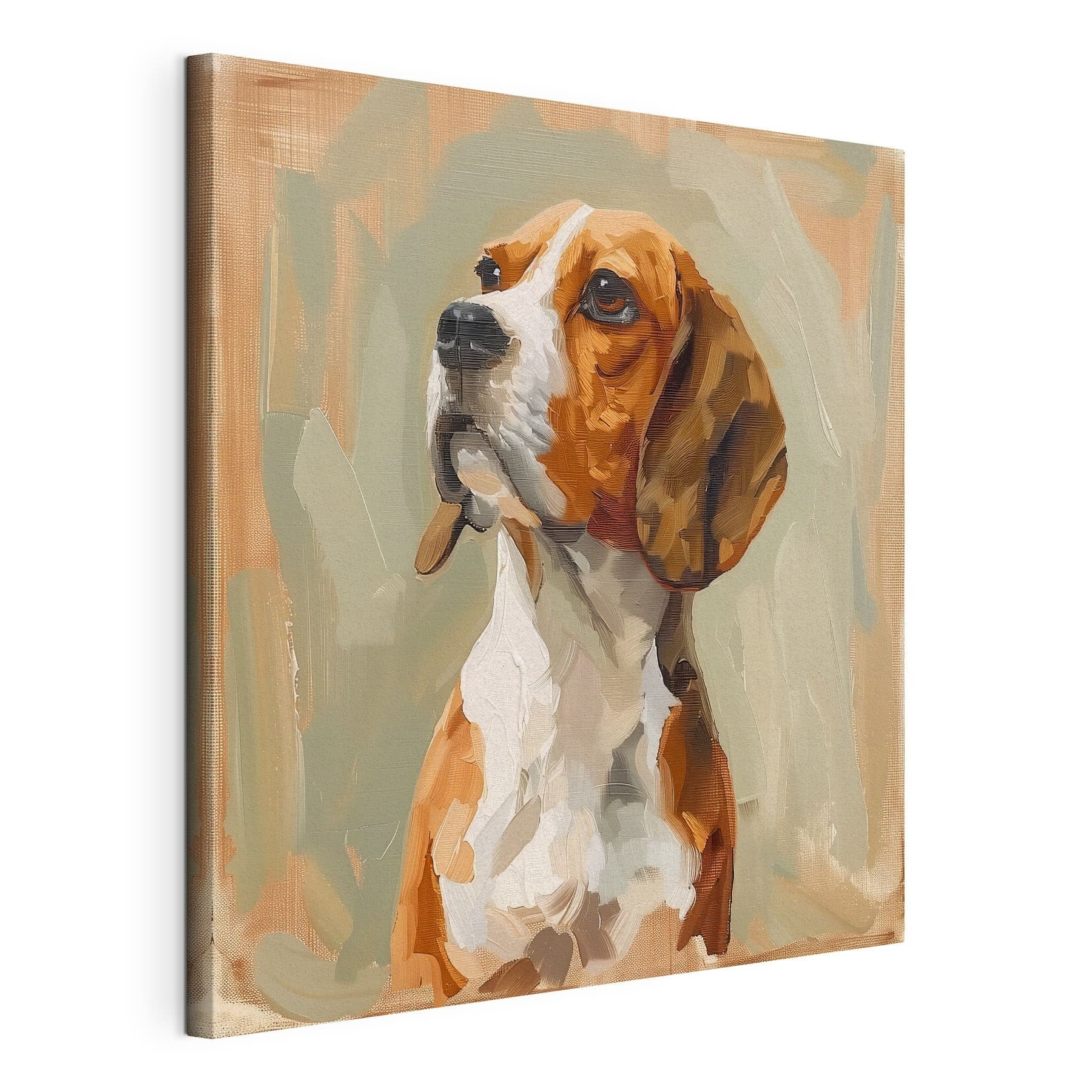 Painting of a dog Painting of a dog