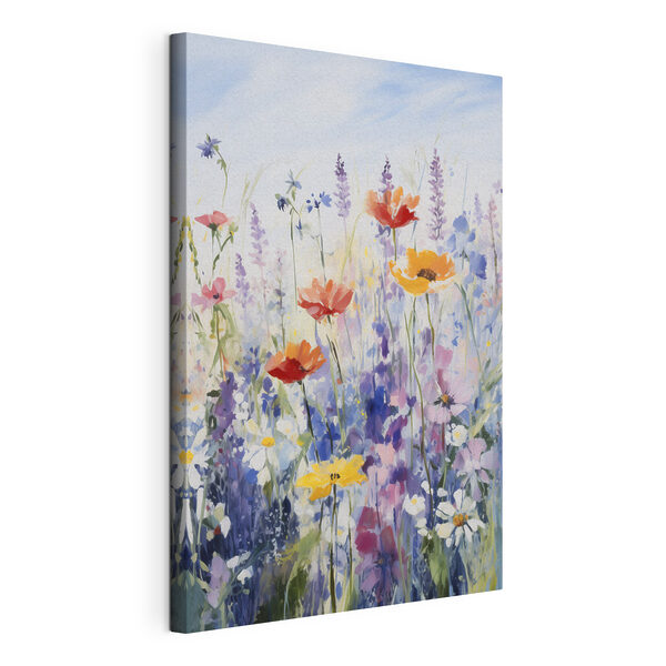 Tableaux Peinture de fleurs dans un champ (UGS : s40503) Tableaux Tableaux Peinture de fleurs dans un champ (UGS : s40503)