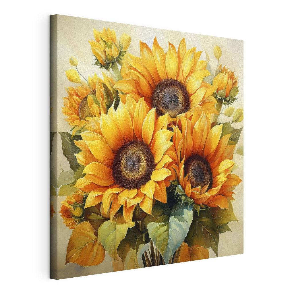 Bouquet of yellow sunflowers Bouquet of yellow sunflowers