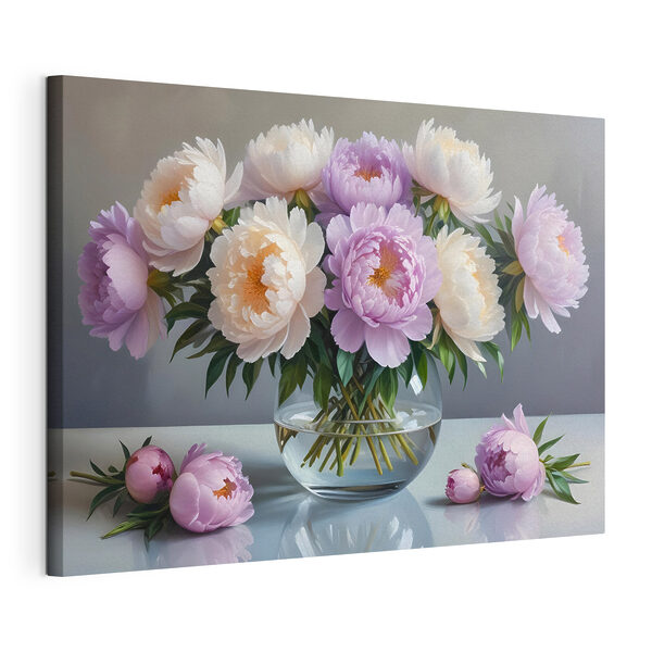 Vase de fleurs sur une table Tableaux Vase de fleurs sur une table