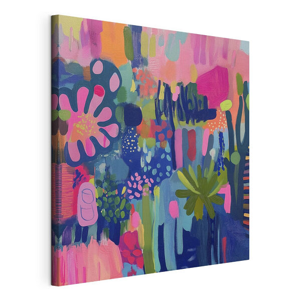 Tableaux Peinture colorée de fleurs et de plantes (UGS : s40824) Tableaux Tableaux Peinture colorée de fleurs et de plantes (UGS : s40824)
