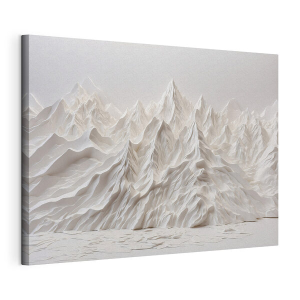 Tableaux Chaîne de montagnes blanches enneigées (UGS : s41037) Tableaux Tableaux Chaîne de montagnes blanches enneigées (UGS : s41037)