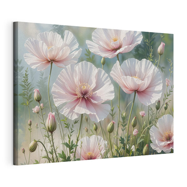 Groupe de fleurs blanches Tableaux Groupe de fleurs blanches