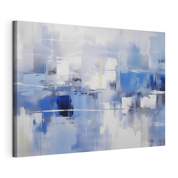 Tableaux Mur bleu et blanc (UGS : s41269) Tableaux Tableaux Mur bleu et blanc (UGS : s41269)