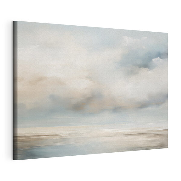 Ciel nuageux au-dessus d'une étendue d'eau Tableaux Ciel nuageux au-dessus d'une étendue d'eau