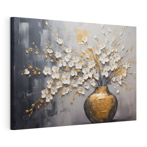 Peinture de fleurs dans un vase Tableaux Peinture de fleurs dans un vase