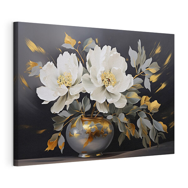 Tableaux Peinture de fleurs dans un vase (UGS : s41568) Tableaux Tableaux Peinture de fleurs dans un vase (UGS : s41568)