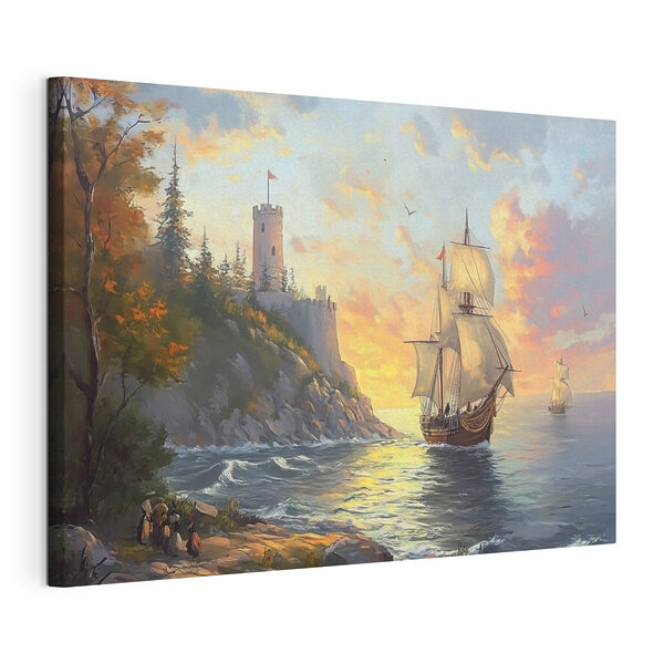 Tableaux Peinture d'un bateau naviguant sur l'eau (UGS : s41626) Tableaux Tableaux Peinture d'un bateau naviguant sur l'eau (UGS : s41626)