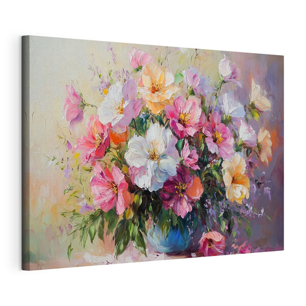 Peinture de fleurs dans un vase Tableaux Peinture de fleurs dans un vase