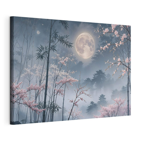 Pleine lune dans le ciel Tableaux Pleine lune dans le ciel