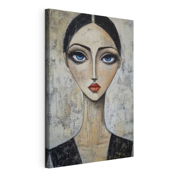Tableaux Peinture d'une femme aux yeux bleus (UGS : s41811) Tableaux Tableaux Peinture d'une femme aux yeux bleus (UGS : s41811)