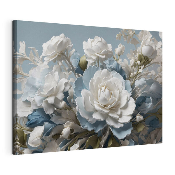 Tableaux Fleurs délicates dans des teintes douces (UGS : s41527) Tableaux Tableaux Fleurs délicates dans des teintes douces (UGS : s41527)