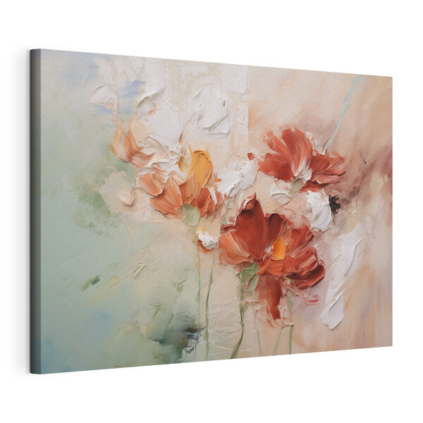 Tableaux Peinture de fleurs sur toile (UGS : s41852) Tableaux Tableaux Peinture de fleurs sur toile (UGS : s41852)