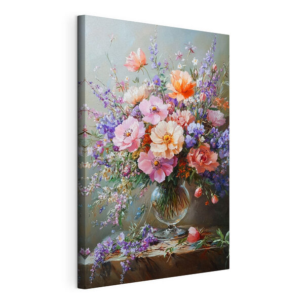 Tableaux Peinture de fleurs dans un vase (UGS : s41998) Tableaux Tableaux Peinture de fleurs dans un vase (UGS : s41998)