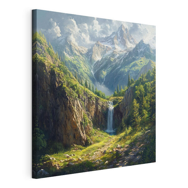 Tableaux Chute d'eau dans une montagne (UGS : s42020) Tableaux Tableaux Chute d'eau dans une montagne (UGS : s42020)