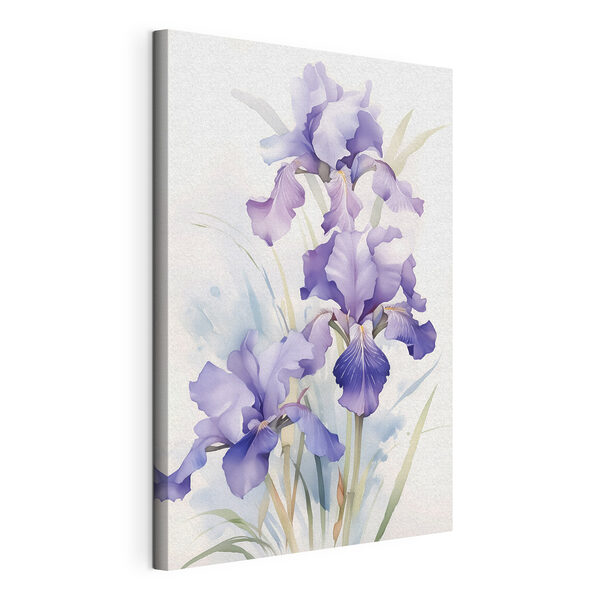 Iris dans des tons doux et pastel Tableaux Iris dans des tons doux et pastel