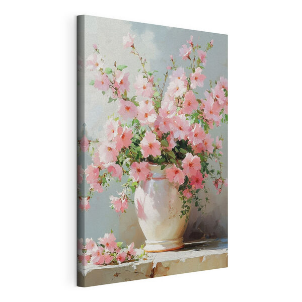 Tableaux Vase avec fleurs roses (UGS : s42491) Tableaux Tableaux Vase avec fleurs roses (UGS : s42491)