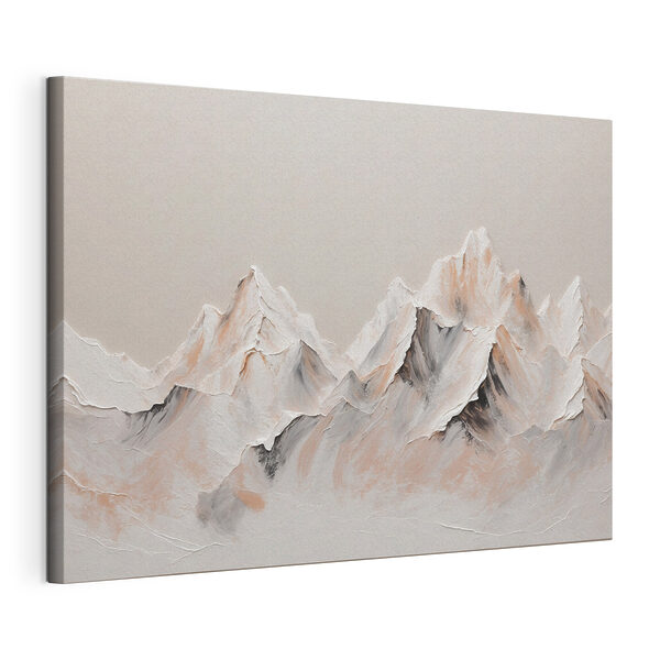 Tableaux Peinture de montagnes avec des couleurs blanches et brunes (UGS : s42515) Tableaux Tableaux Peinture de montagnes avec des couleurs blanches et brunes (UGS : s42515)