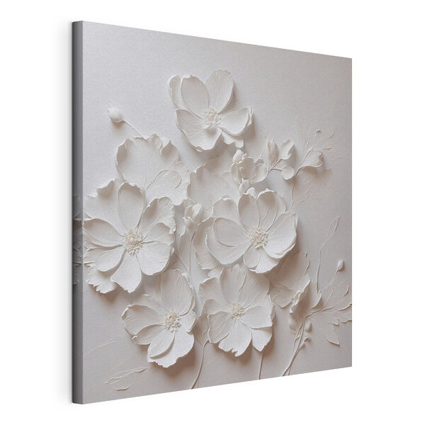 Tableaux Fleur blanche sur une surface blanche (UGS : s42516) Tableaux Tableaux Fleur blanche sur une surface blanche (UGS : s42516)