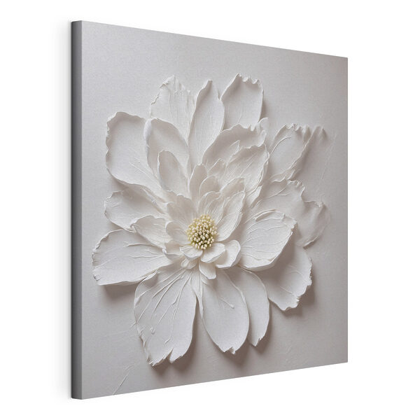 Fleur blanche en papier Tableaux Fleur blanche en papier