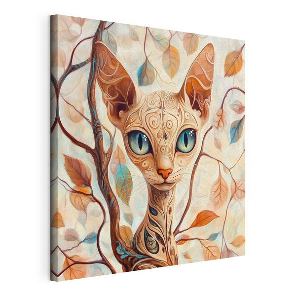 Tableaux Chat avec un tatouage (UGS : s42988) Tableaux Tableaux Chat avec un tatouage (UGS : s42988)
