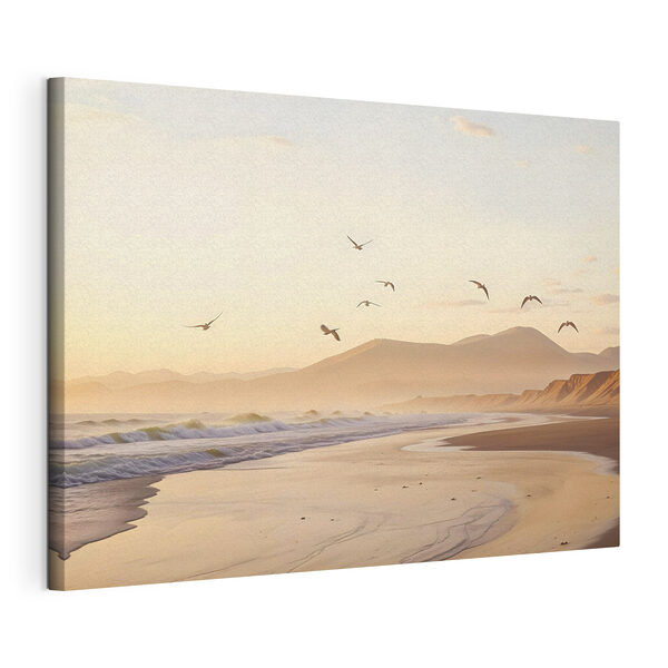 Tableaux Oiseaux volant au-dessus d'une plage (UGS : s43162) Tableaux Tableaux Oiseaux volant au-dessus d'une plage (UGS : s43162)