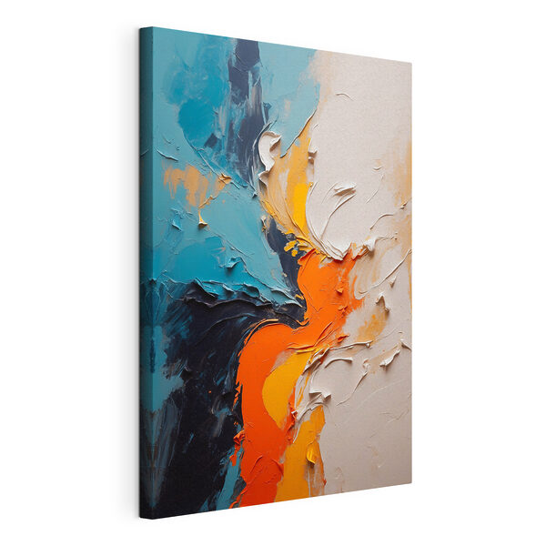 Tableaux Des tourbillons de couleurs et de textures vibrantes (UGS : s43094) Tableaux Tableaux Des tourbillons de couleurs et de textures vibrantes (UGS : s43094)