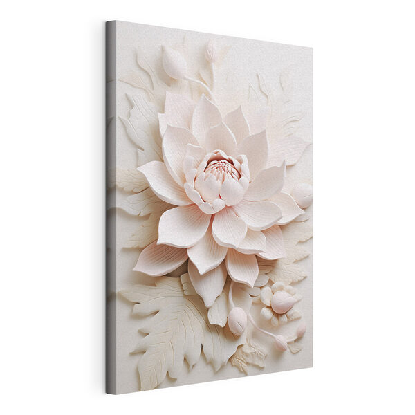 Tableaux Fleur blanche avec feuilles (UGS : s43335) Tableaux Tableaux Fleur blanche avec feuilles (UGS : s43335)
