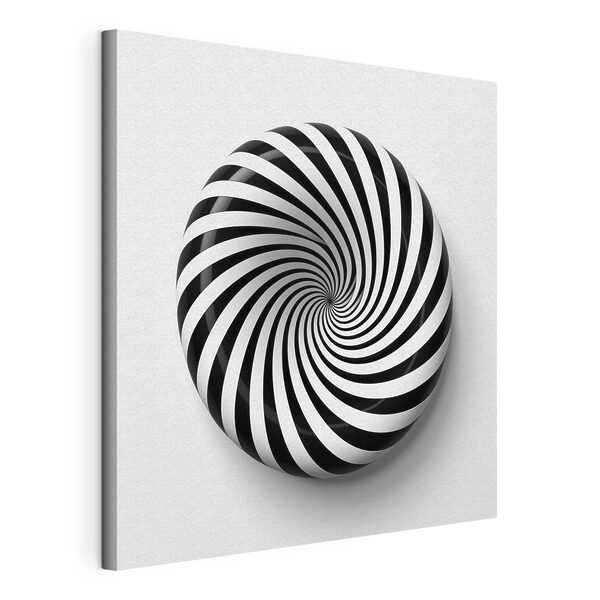 Tableaux Objet tourbillonnant noir et blanc (UGS : s43376) Tableaux Tableaux Objet tourbillonnant noir et blanc (UGS : s43376)