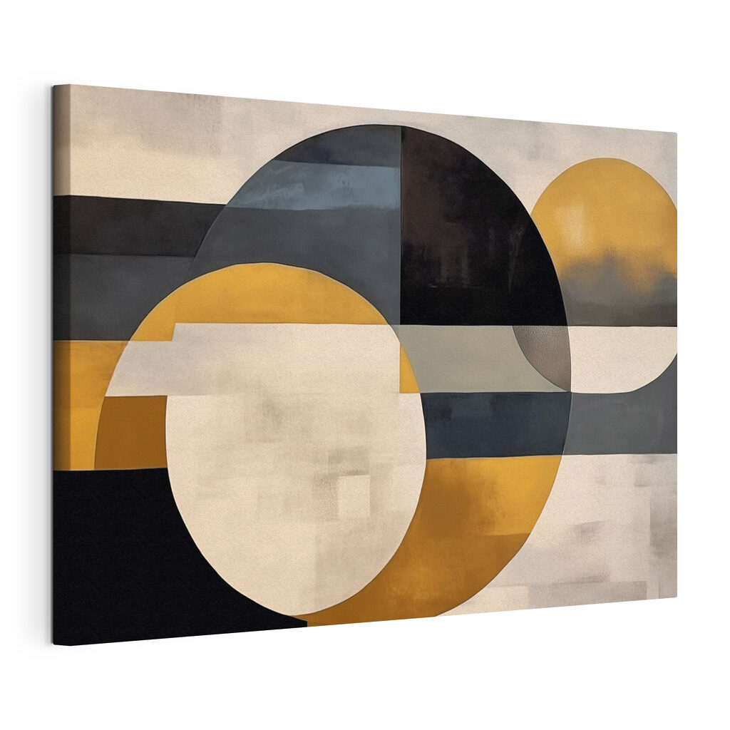 Painting of circles and lines Painting of circles and lines