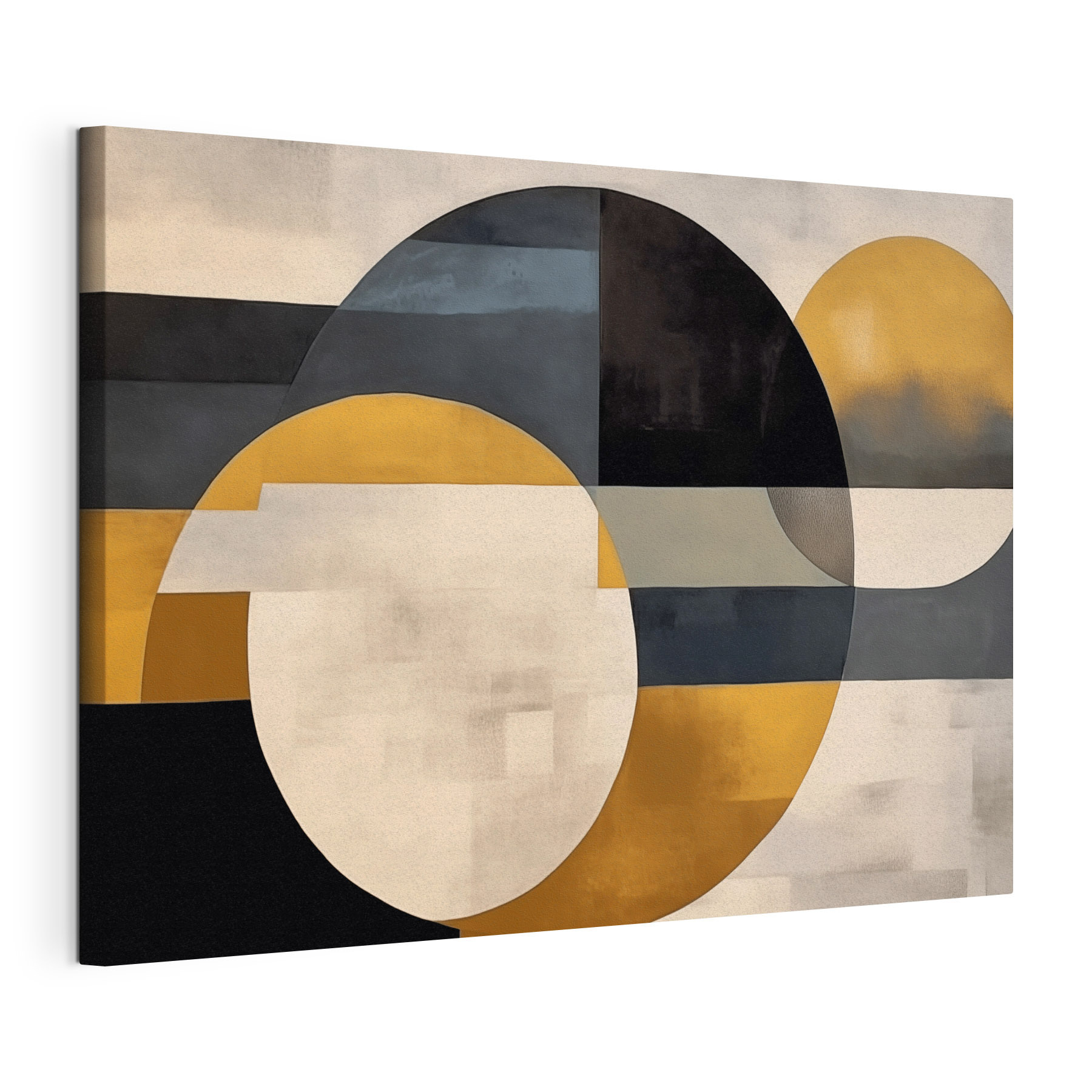 Painting of circles and lines Painting of circles and lines