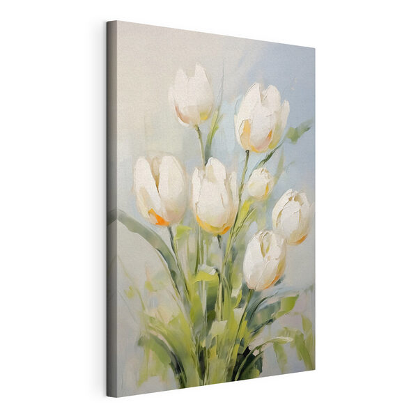 Tableaux Peinture de tulipes blanches (UGS : s43435) Tableaux Tableaux Peinture de tulipes blanches (UGS : s43435)