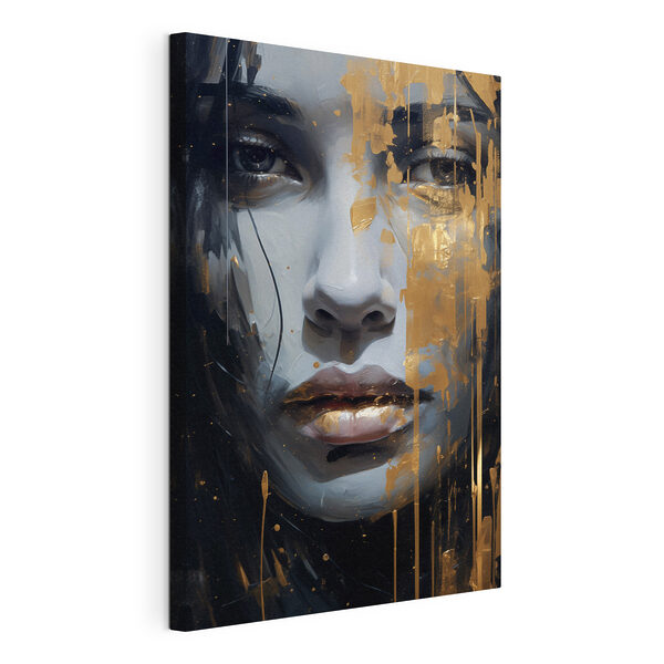 Tableaux Portrait saisissant aux accents audacieux (UGS : s43572) Tableaux Tableaux Portrait saisissant aux accents audacieux (UGS : s43572)
