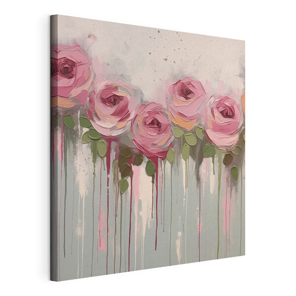 Tableaux Peinture de roses roses (UGS : s43934) Tableaux Tableaux Peinture de roses roses (UGS : s43934)