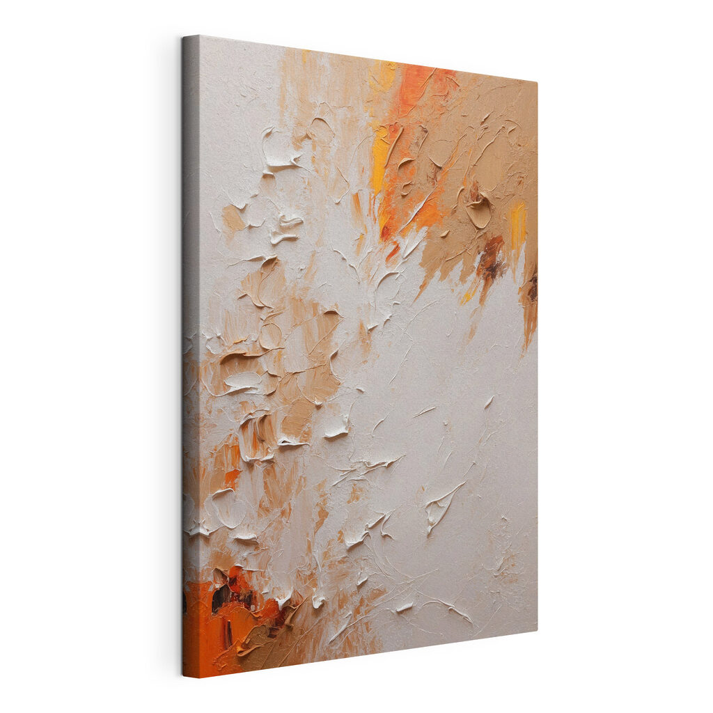 Textured canvas with warm tones Textured canvas with warm tones