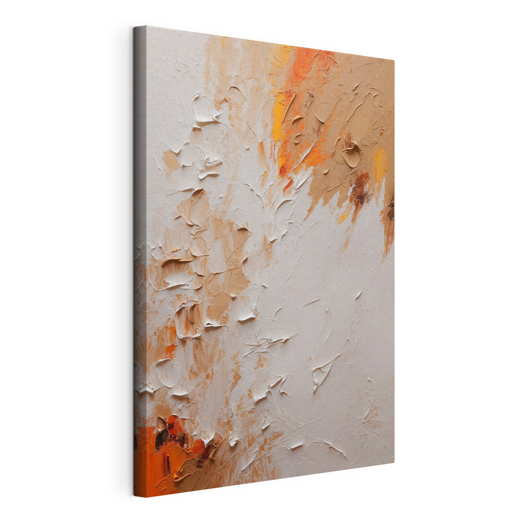 Textured canvas with warm tones Textured canvas with warm tones