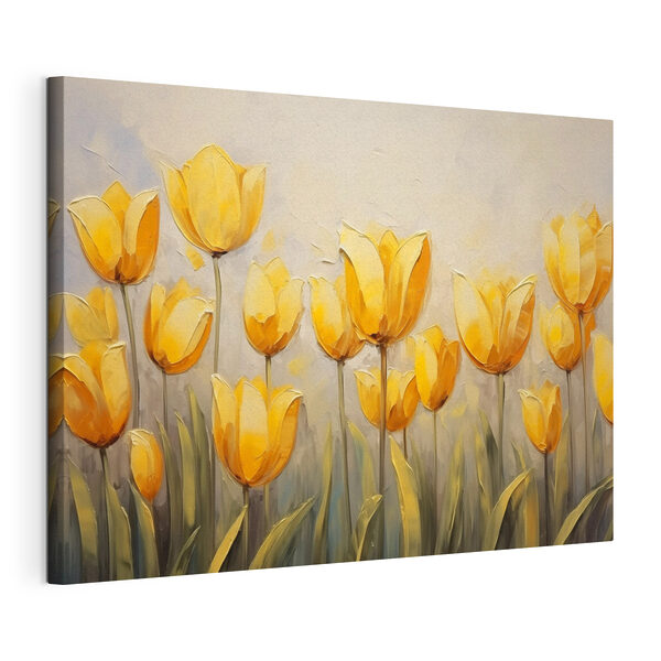 Tableaux Peinture de fleurs jaunes (UGS : s43977) Tableaux Tableaux Peinture de fleurs jaunes (UGS : s43977)