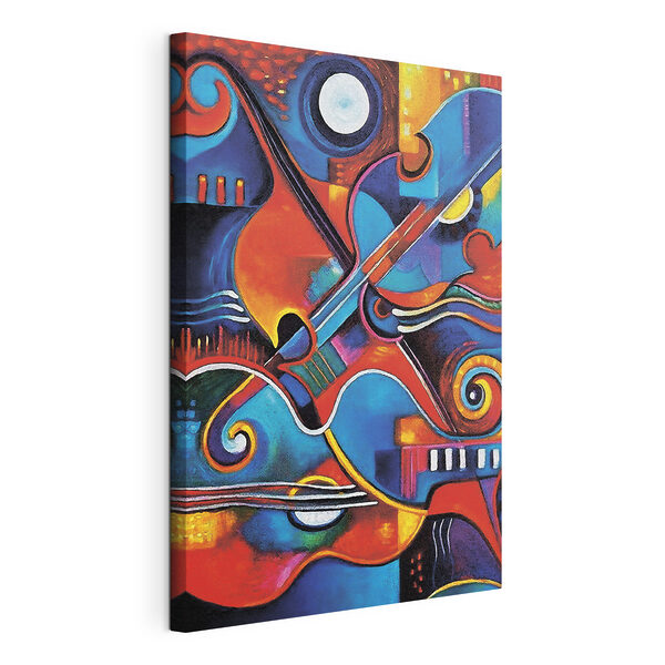 Une œuvre d'art colorée Tableaux Une œuvre d'art colorée