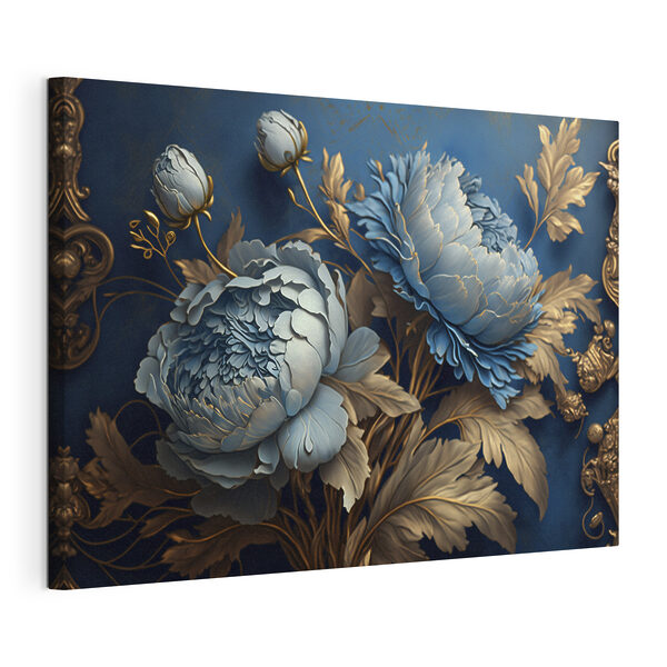 Elegant floral design on rich backdrop Elegant floral design on rich backdrop