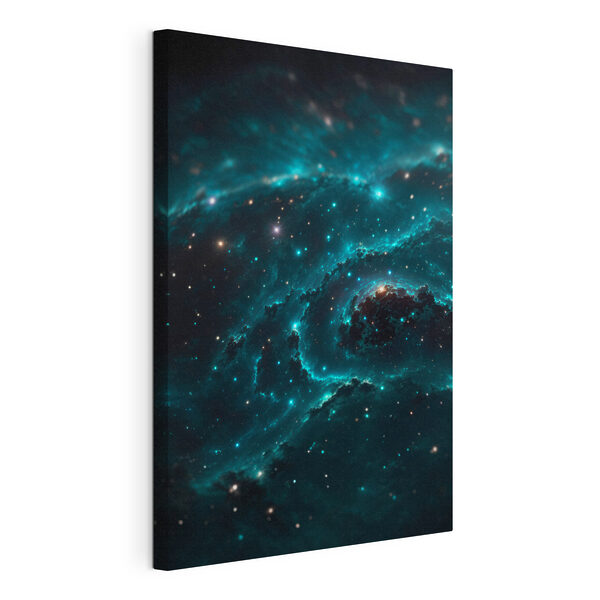 Galaxie dans l'espace avec des étoiles Tableaux Galaxie dans l'espace avec des étoiles